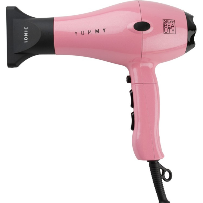 Фен DEWAL BEAUTY HD1000-Pink 2000 Вт YumMy Pink