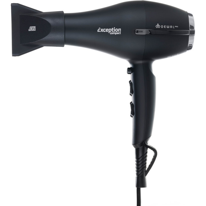 Фен DEWAL EXCEPTION Compact 03-114, черный