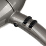 Фен DEWAL PRO BARBER STYLE Compact, темная сталь, 2200Вт, BLDC мотор ионизация, 2 насадки