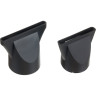 Фен DEWAL PRO BARBER STYLE Compact, темная сталь, 2200Вт, BLDC мотор ионизация, 2 насадки