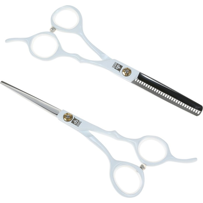 Набор парикмахерских ножниц 5,5″ DEWAL SET-MD-W, прямые и филировочные