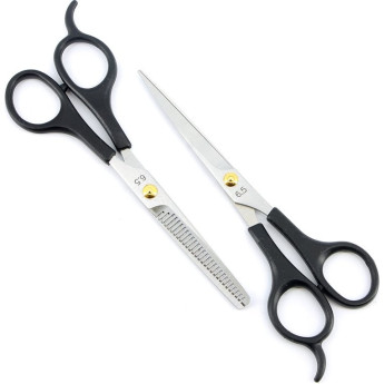 Набор ножниц DEWAL Easy Step B1-9 — прямые и филировочные, 6,5″