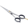 Прямые парикмахерские ножницы DEWAL BASIC STEP 5″ с микронасечками 3333/5N