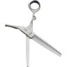 Парикмахерские ножницы DEWAL PROFI STEP PS902-60C филировочные 6