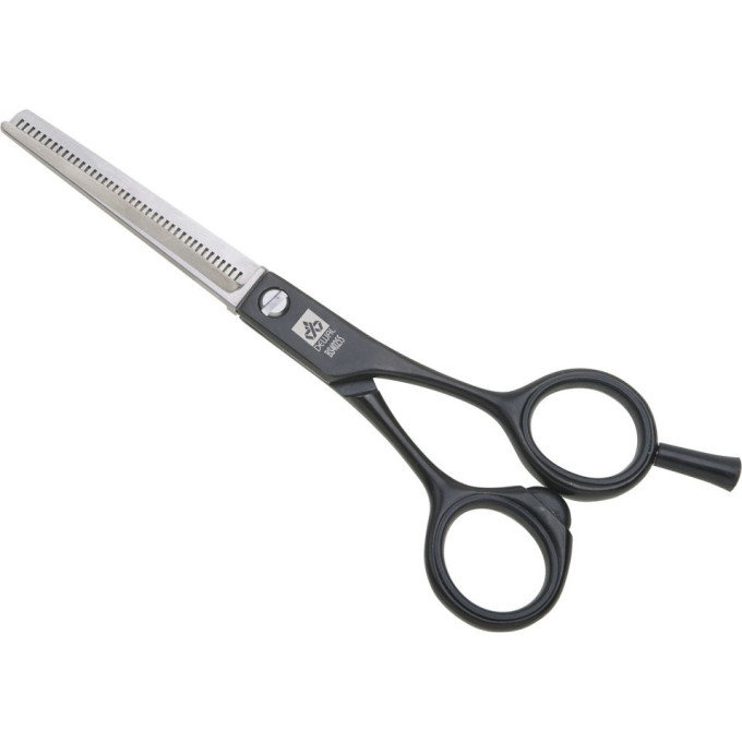 Парикмахерские ножницы DEWAL PROFI STEP BS255 прямые 5,5″ чёрные
