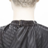 Пеньюар для стрижки DEWAL BARBER STYLE, полиэстер, полоска 140х158 см, на крючках