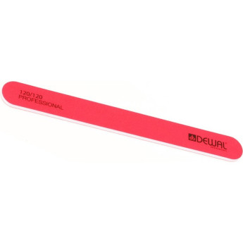 Пилка для искусственных ногтей NEON 120/120, 18 см DEWAL 9101708