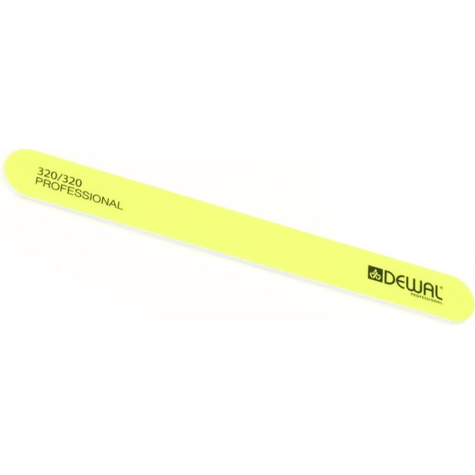 Пилка для полировки ногтей NEON 320/320, 18 см DEWAL 9101802