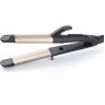Щипцы-плойка 2-в-1 DEWAL BEAUTY Fancy HI3001 черные