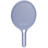 Зеркало с ручкой (26 х 16 см) DEWAL MR-61silver