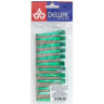 Зажим для волос, металл, 5,5 см (12 шт.) DEWAL CL2415 green